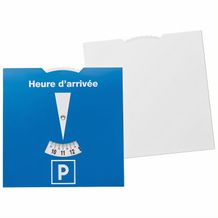 Kartonparkscheibe Frankreich (blau / weiß) (Art.-Nr. CA251886)