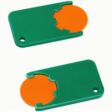 Chiphalter mit 1-Chip "Beta" (orange / grün) (Art.-Nr. CA260931)