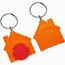 Chiphalter mit 1-Chip "Haus" (rot / orange) (Art.-Nr. CA266255)