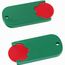 Chiphalter mit 1-Chip "Alpha" (rot / grün) (Art.-Nr. CA271282)