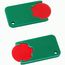 Chiphalter mit 1-Chip "Beta" (rot / grün) (Art.-Nr. CA298034)