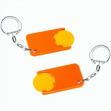 Chiphalter mit 1-Chip "Beta" (gelb / orange) (Art.-Nr. CA378618)