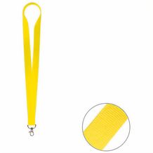 Schlüsselband/Lanyard "Standard", Bandbreite 20 mm (ca. Pantone yellow C) (Art.-Nr. CA379996)