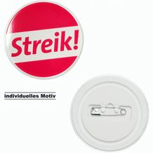 Button, maxi (weiß / glasklar) (Art.-Nr. CA386515)