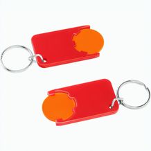 Chiphalter mit 1-Chip "Beta" (orange / rot) (Art.-Nr. CA399894)
