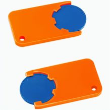 Chiphalter mit 1-Chip "Beta" (blau / orange) (Art.-Nr. CA422086)