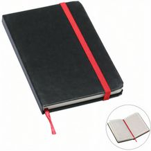 Notizbuch, mini (schwarz / Rot) (Art.-Nr. CA422376)