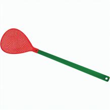 Fliegenklatsche "Oval" (grün / rot) (Art.-Nr. CA437451)
