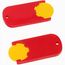 Chiphalter mit 1-Chip "Alpha" (gelb / rot) (Art.-Nr. CA451286)