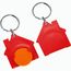 Chiphalter mit 1-Chip "Haus" (orange / rot) (Art.-Nr. CA453710)