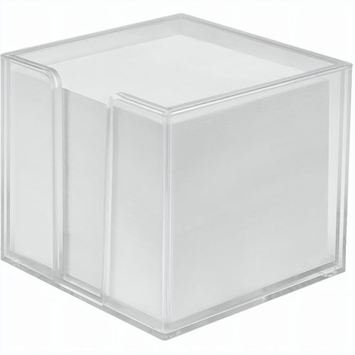Zettelbox "Sigma", doppelwandig (Art.-Nr. CA459169) - mit weißem Papier, ohne Papiereinleger....