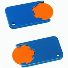 Chiphalter mit 1-Chip "Beta" (orange / blau) (Art.-Nr. CA459878)