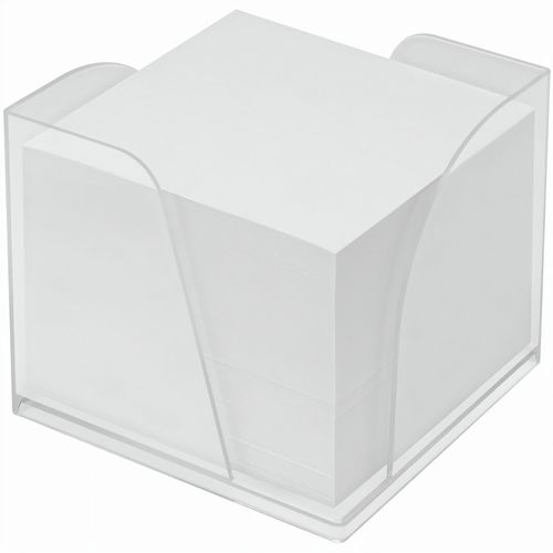 Zettelbox "Gamma" (Art.-Nr. CA460684) - mit 2 Papierentnahmen und weißem Papier...
