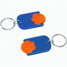 Chiphalter mit 1-Chip "Gamma" (orange / blau) (Art.-Nr. CA472158)