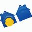 Chiphalter mit 1-Chip "Haus" (gelb / blau) (Art.-Nr. CA521352)
