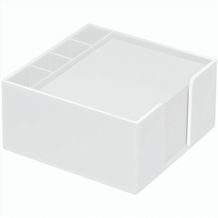 Zettelbox "Lambda" mit Köcher (weiß) (Art.-Nr. CA521752)