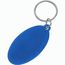 Schlüsselanhänger "Oval" (blau) (Art.-Nr. CA547543)