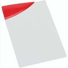Klemmbrett DIN A4 "Lambda" (weiß / rot) (Art.-Nr. CA547852)