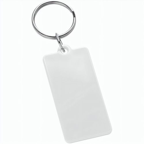 Schlüsselanhänger "Rechteck" (Art.-Nr. CA606249) - mit Schlüsselring