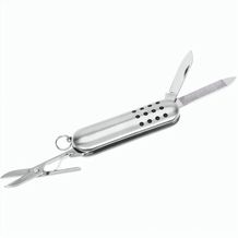 Metall-Taschenmesser (silber) (Art.-Nr. CA624080)