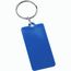 Schlüsselanhänger "Rechteck" (blau) (Art.-Nr. CA629986)