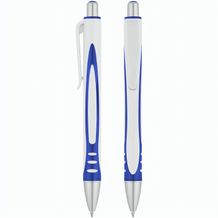 Druckkugelschreiber "Sigma" (weiß / blau) (Art.-Nr. CA636557)