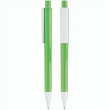 Druckkugelschreiber "Zeta" (grün / weiß) (Art.-Nr. CA641850)