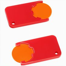 Chiphalter mit 1-Chip "Beta" (orange / rot) (Art.-Nr. CA657992)