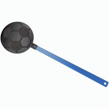 Fliegenklatsche "Fußball" (blau / schwarz) (Art.-Nr. CA690669)