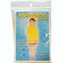 Regen-Poncho für Kinder (gelb) (Art.-Nr. CA707459)