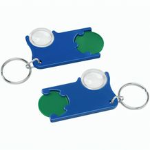 Chiphalter mit 1-Chip und Lupe (grün / blau) (Art.-Nr. CA708970)