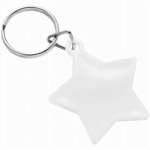 Schlüsselanhänger "Stern" (Art.-Nr. CA716912) - mit Schlüsselring