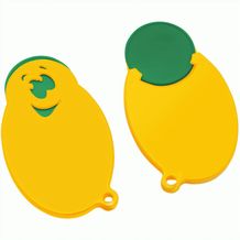 Chiphalter mit 1-Chip "Gesicht" (grün / gelb) (Art.-Nr. CA718863)