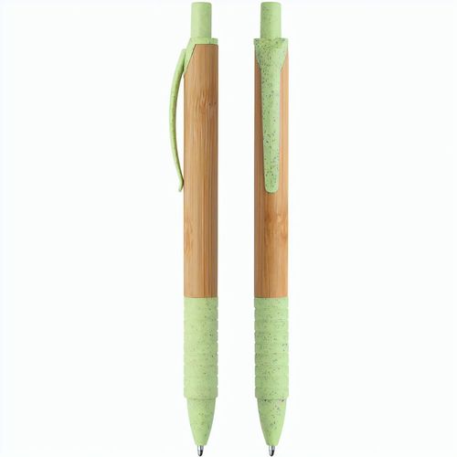 Druckkugelschreiber Bambus (Art.-Nr. CA750834) - aus nachwachsenden Rohstoffen, mit...