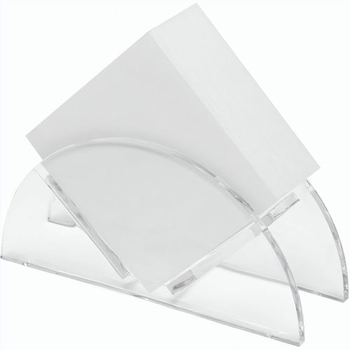 Zettelbox, dickwandig "Design" (Art.-Nr. CA797293) - mit weißem Papier. Einzelblattdruc...