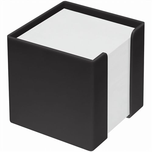 Zettelbox "Alpha" (Art.-Nr. CA815070) - mit abgerundeten Ecken und weißem Papie...