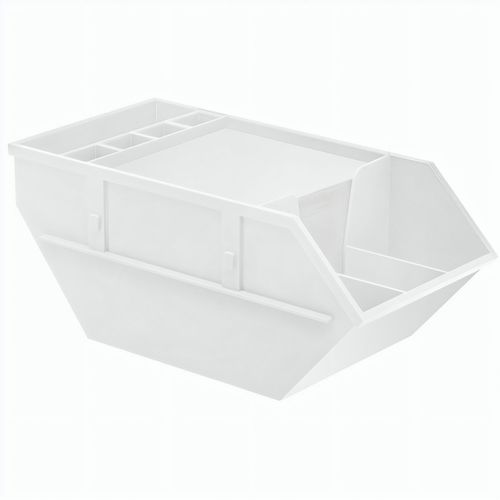 Zettelbox "Container" (Art.-Nr. CA822787) - mit Köcher, Utensilienfächern und wei...