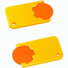 Chiphalter mit 1-Chip "Beta" (orange / gelb) (Art.-Nr. CA829011)