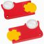 Chiphalter mit 1-Chip und Lupe (gelb / rot) (Art.-Nr. CA914687)