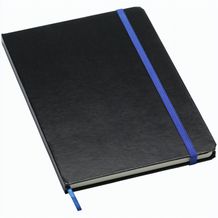 Notizbuch, maxi (schwarz / blau) (Art.-Nr. CA915323)