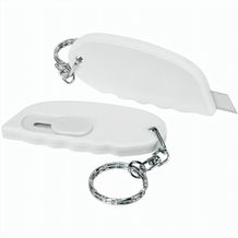 Cutter-Schlüsselanhänger (weiß) (Art.-Nr. CA942799)
