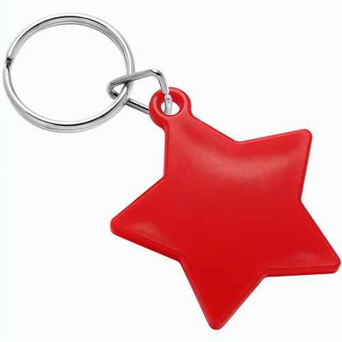 Schlüsselanhänger "Stern" (Art.-Nr. CA959261) - mit Schlüsselring