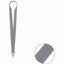 Schlüsselband/Lanyard "Standard", Bandbreite 20 mm (ca. Pantone cool gray 8C) (Art.-Nr. CA966535)