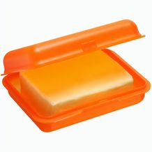 Brotdose/Butterdose (gefrostet orange) (Art.-Nr. CA980880)