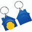 Chiphalter mit 1-Chip "Haus" (gelb / blau) (Art.-Nr. CA983783)