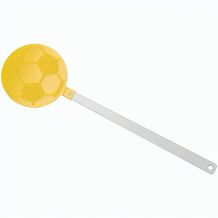 Fliegenklatsche "Fußball" (weiß / gelb) (Art.-Nr. CA987366)