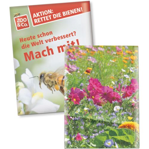 Samentütchen Klein - Recyclingpapier - Sommerblumenmischung (Art.-Nr. CA040449) - Das Samentütchen kann komplett selbs...