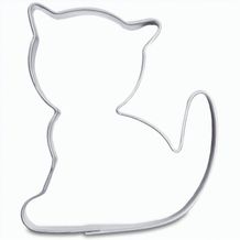 Backförmchen Single-Pack - Haustiere - Katze 4/4-c, Lasergravur (individuell) (Art.-Nr. CA145403)