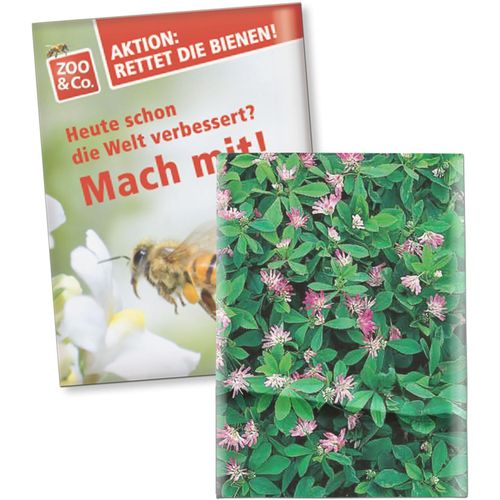 Samentütchen Klein - Recyclingpapier - Persischer Klee (Art.-Nr. CA148071) - Das Samentütchen kann komplett selbs...