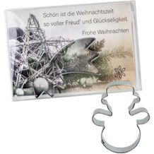 Backförmchen in der Box - Winter - Schneemann (individuell) (Art.-Nr. CA162736)